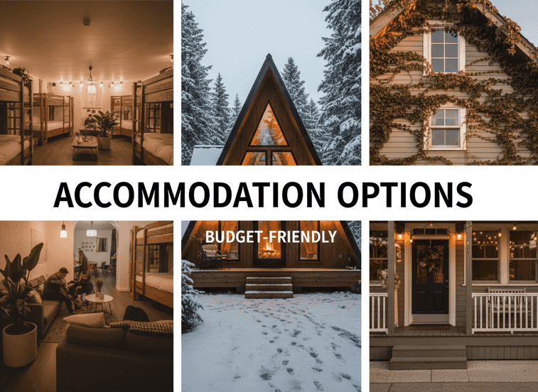 Budgetfreundliche Unterkunftsmöglichkeiten