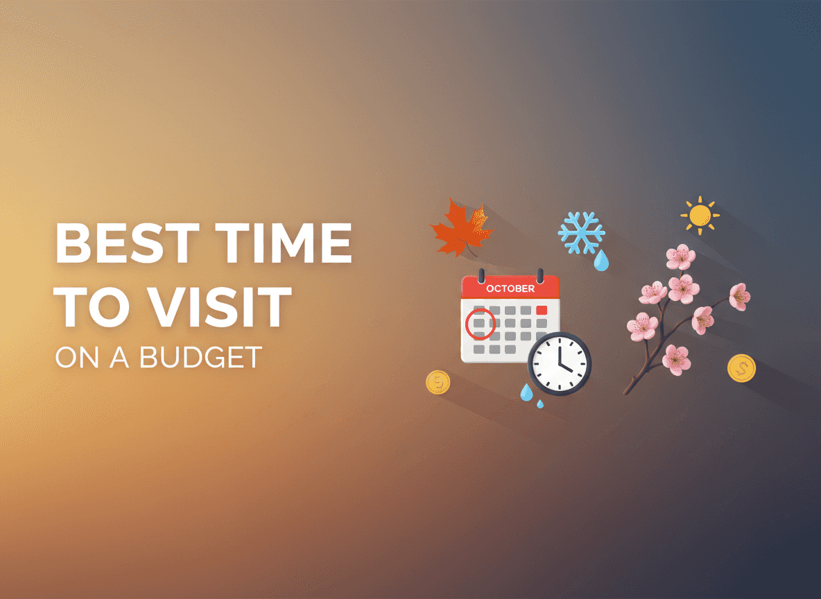 Beste Reisezeit für ein Budget