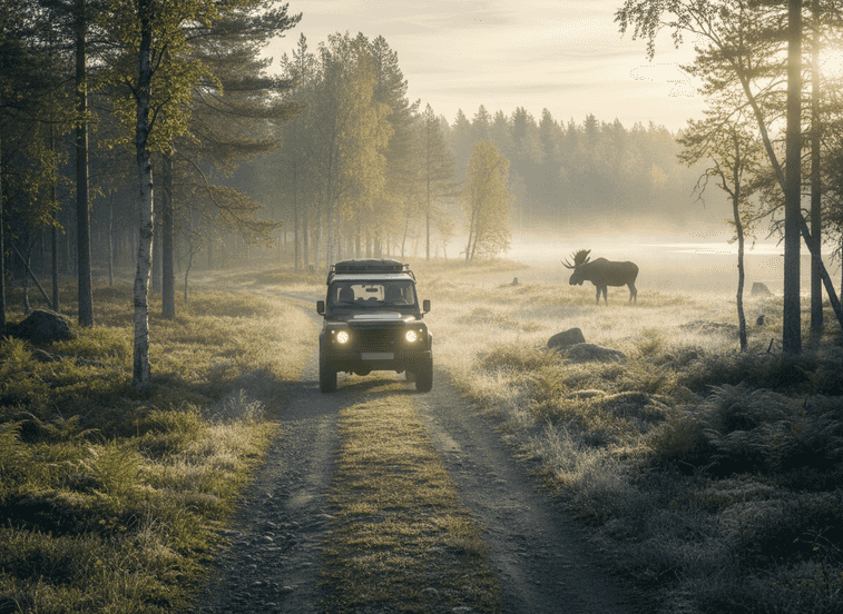 Anreise: So erlebst du die Elch-Safari