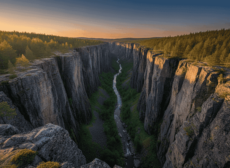 Jutulhogget Canyon – Northern Europe's Grand Canyon