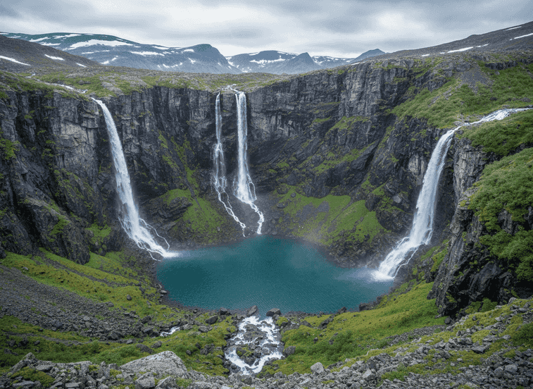 Rago Waterfall Cirque – Norway's Hidden Yosemite