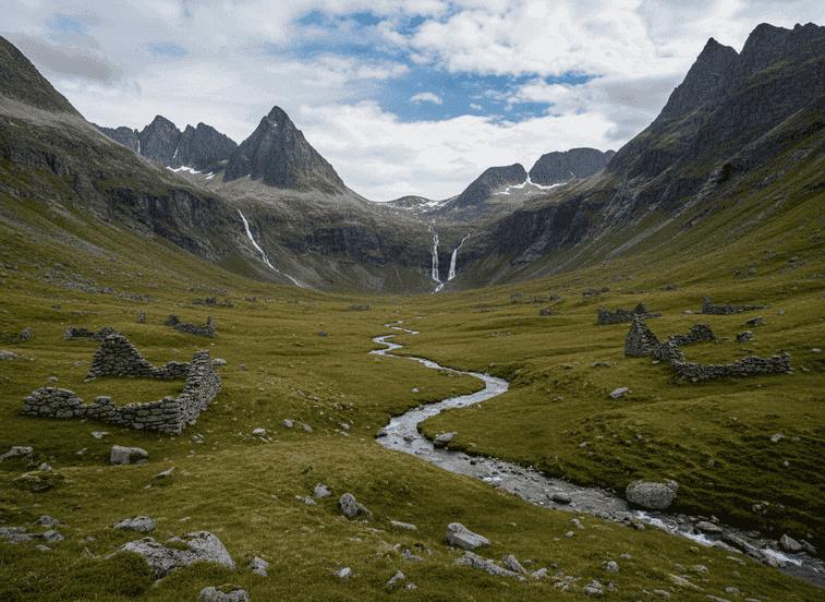 Skardsalen Valley – A Lost Alpine Valley Without Roads