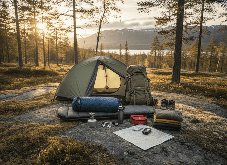 Essenziali per il Wild Camping e Località