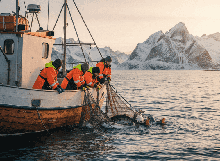 Vivi l'emozione della stagione di pesca Skrei in Norvegia